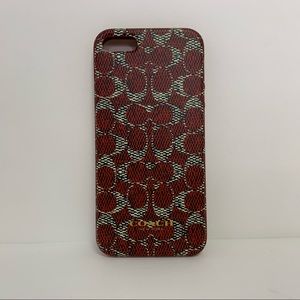 Coach iPhone 5/5S/SE Case